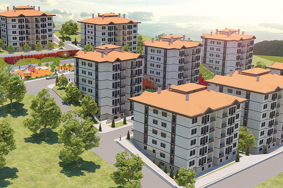 2018 - Kırşehir Kaman Housing Development (224 Units)